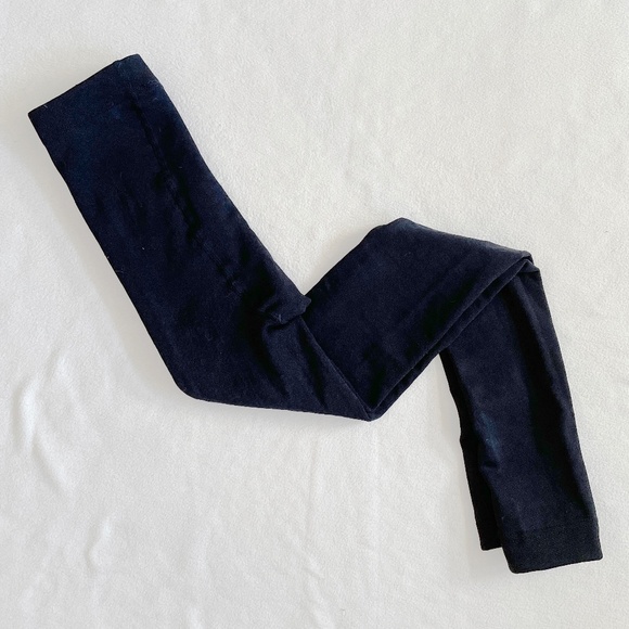 GUC Kenneth Cole NY Fleece Lined Leggings in Black Size S/M - Picture 1 of 7